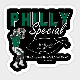 The philly special Sticker